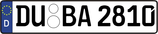 DU-BA2810