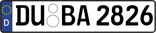 DU-BA2826