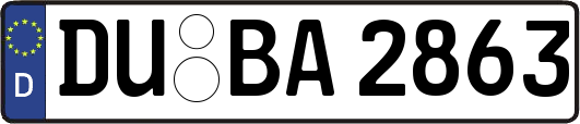DU-BA2863