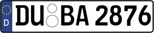DU-BA2876