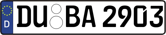 DU-BA2903
