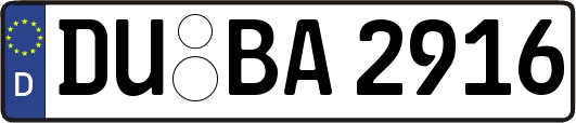 DU-BA2916