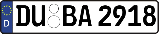 DU-BA2918