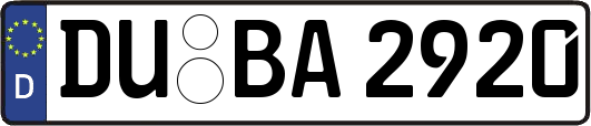 DU-BA2920