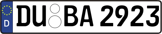 DU-BA2923
