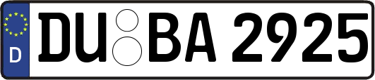 DU-BA2925