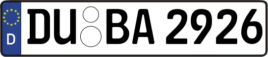 DU-BA2926