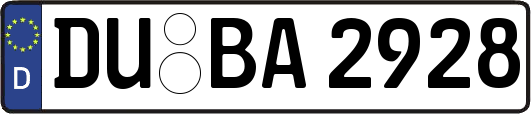 DU-BA2928