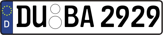 DU-BA2929
