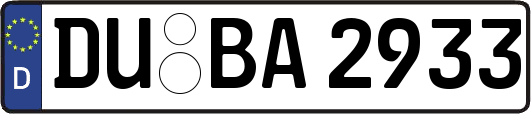DU-BA2933