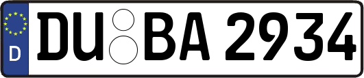 DU-BA2934