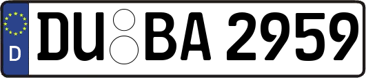 DU-BA2959