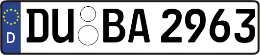 DU-BA2963