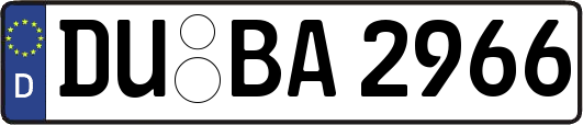 DU-BA2966