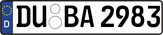 DU-BA2983