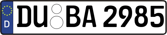DU-BA2985