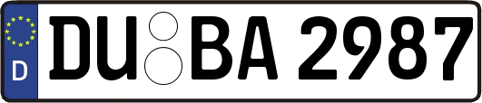 DU-BA2987