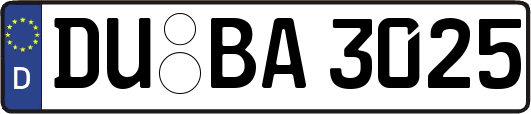 DU-BA3025