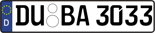 DU-BA3033