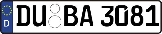 DU-BA3081