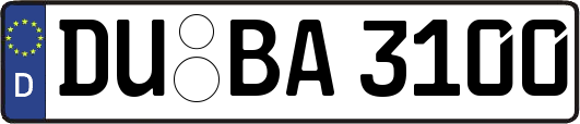 DU-BA3100