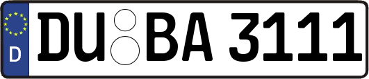 DU-BA3111