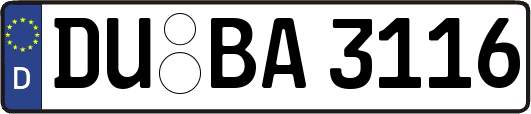 DU-BA3116