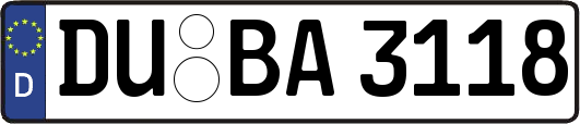 DU-BA3118