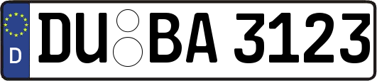 DU-BA3123
