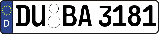 DU-BA3181