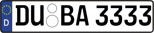 DU-BA3333