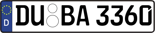 DU-BA3360