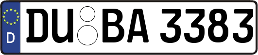 DU-BA3383
