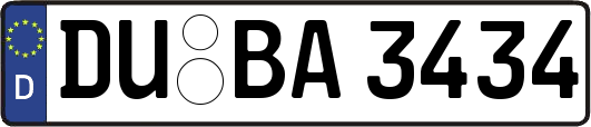 DU-BA3434