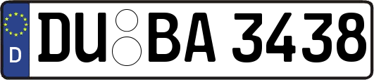 DU-BA3438
