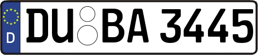 DU-BA3445