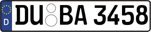 DU-BA3458