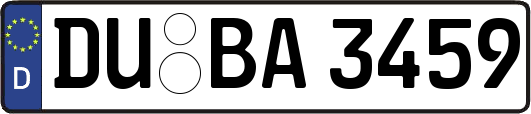 DU-BA3459