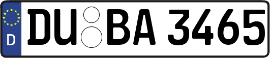 DU-BA3465