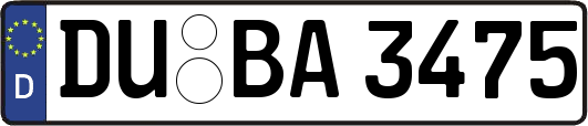 DU-BA3475