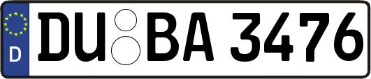 DU-BA3476