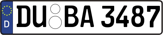 DU-BA3487