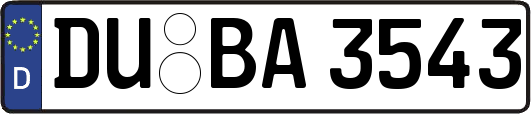 DU-BA3543