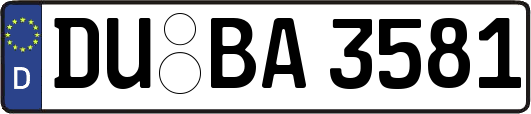 DU-BA3581