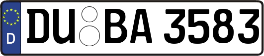 DU-BA3583