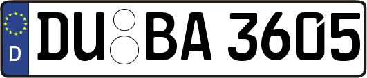 DU-BA3605