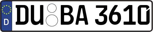 DU-BA3610