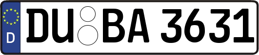 DU-BA3631