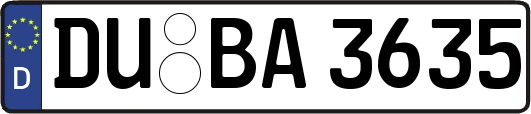 DU-BA3635