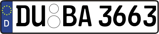 DU-BA3663